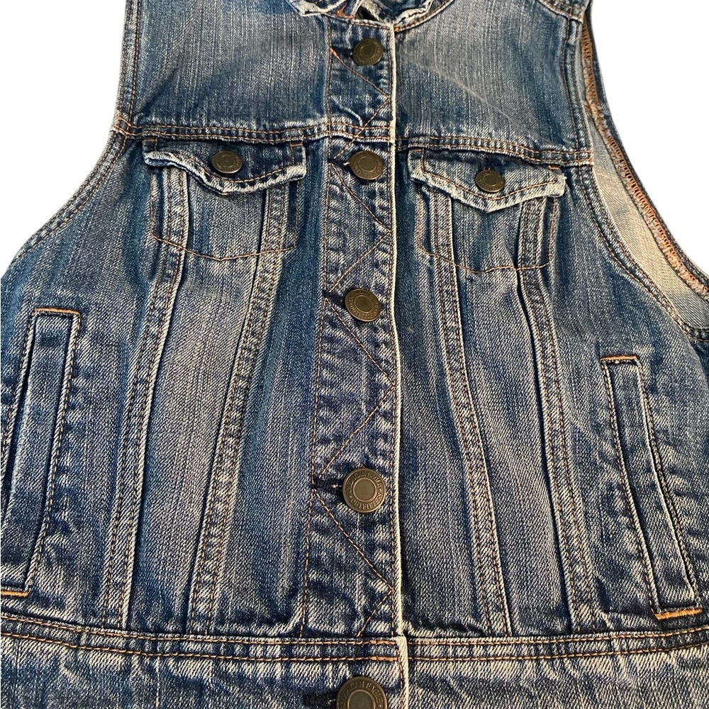 American Eagle Outfitters Blue Denim Vest - Picture 9 of 11